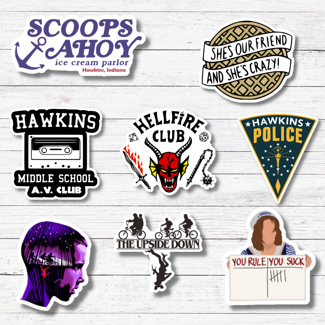 Hellfire Club-Stranger Things Sticker/Magnet