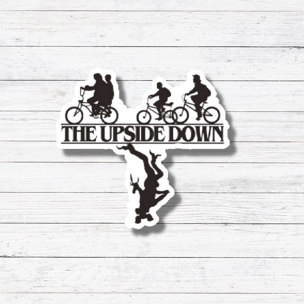Upside Down-Stranger Things Sticker/Magnet